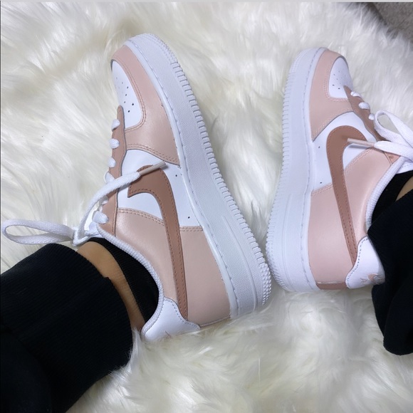 Custom Air Force 1 Bubble Gum Dessert Sneakers - Picture 5 of 13